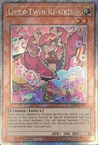 Live Twin Ki-sikil (Platinum Secret Rare) - Quarter Century Stampede - YuGiOh card