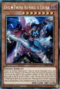 Evil Twins Ki-sikil & Lil-la (PCR) - Quarter Century Stampede - YuGiOh card