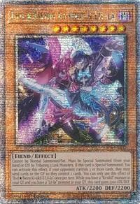 Evil Twins Ki-sikil & Lil-la (Quarter Century Secret Rare) - Quarter Century Stampede - YuGiOh card