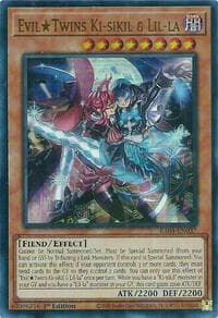 Evil Twins Ki-sikil & Lil-la (UR) - Quarter Century Stampede - YuGiOh card