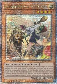 Incredible Ecclesia, the Virtuous (New Art) (Quarter Century Secret Rare) - Quarter Century Stampede - YuGiOh card