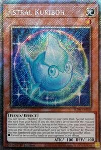 Astral Kuriboh (Platinum Secret Rare) - Quarter Century Stampede - YuGiOh card