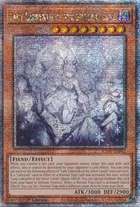 Lady Labrynth of the Silver Castle (New Art) (Quarter Century Secret Rare) - Quarter Century Stampede - YuGiOh card