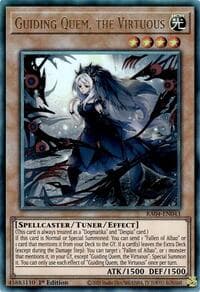 Guiding Quem, the Virtuous (PUR) - Quarter Century Stampede - YuGiOh card