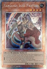 Vanquish Soul Pantera (Platinum Secret Rare) - Quarter Century Stampede - YuGiOh card