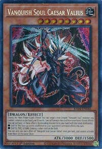 Vanquish Soul Caesar Valius (Secret Rare) - Quarter Century Stampede - YuGiOh card