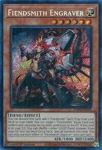 Fiendsmith Engraver (Secret Rare) - Quarter Century Stampede - YuGiOh card