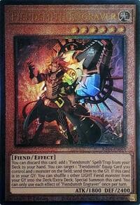 Fiendsmith Engraver (PUR) - Quarter Century Stampede - YuGiOh card