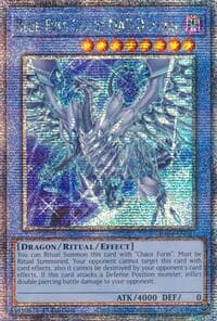 Blue-Eyes Chaos MAX Dragon (New Art) (Quarter Century Secret Rare) - Quarter Century Stampede - YuGiOh card