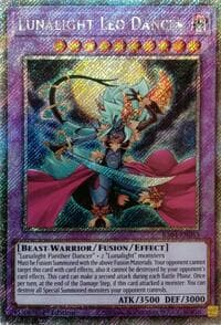Lunalight Leo Dancer (Platinum Secret Rare) - Quarter Century Stampede - YuGiOh card