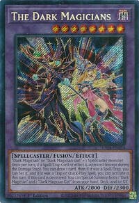 The Dark Magicians (Secret Rare) - Quarter Century Stampede - YuGiOh card