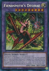 Fiendsmith's Desirae (Secret Rare) - Quarter Century Stampede - YuGiOh card