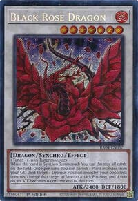 Black Rose Dragon (Secret Rare) - Quarter Century Stampede - YuGiOh card