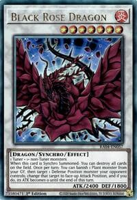 Black Rose Dragon (PUR) - Quarter Century Stampede - YuGiOh card