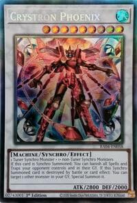 Crystron Phoenix (PCR) - Quarter Century Stampede - YuGiOh card