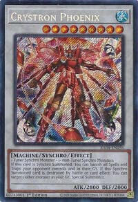 Crystron Phoenix (Secret Rare) - Quarter Century Stampede - YuGiOh card