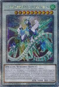 Crystal Clear Wing Synchro Dragon (Quarter Century Secret Rare) - Quarter Century Stampede - YuGiOh card