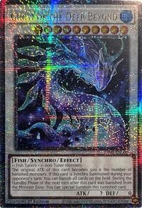 Ghoti of the Deep Beyond (Quarter Century Secret Rare) - Quarter Century Stampede - YuGiOh card