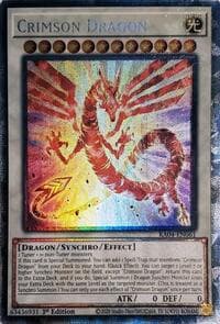 Crimson Dragon (PCR) - Quarter Century Stampede - YuGiOh card