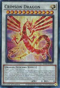 Crimson Dragon - Quarter Century Stampede - YuGiOh card