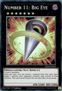 Number 11: Big Eye (PCR) - Quarter Century Stampede - YuGiOh card