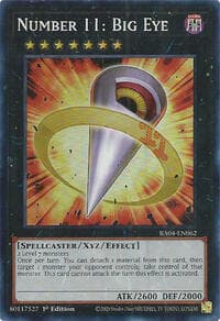 Number 11: Big Eye - Quarter Century Stampede - YuGiOh card