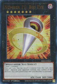 Number 11: Big Eye (UR) - Quarter Century Stampede - YuGiOh card