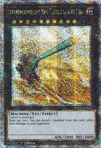 Superdreadnought Rail Cannon Gustav Max (Quarter Century Secret Rare) - Quarter Century Stampede - YuGiOh card