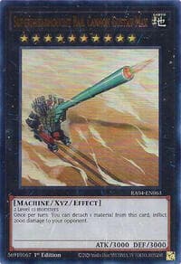Superdreadnought Rail Cannon Gustav Max (UR) - Quarter Century Stampede - YuGiOh card