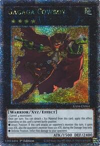 Gagaga Cowboy (Quarter Century Secret Rare) - Quarter Century Stampede - YuGiOh card