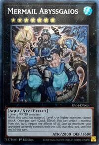 Mermail Abyssgaios (PCR) - Quarter Century Stampede - YuGiOh card