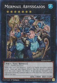 Mermail Abyssgaios - Quarter Century Stampede - YuGiOh card