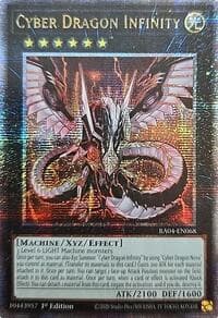Cyber Dragon Infinity (Quarter Century Secret Rare) - Quarter Century Stampede - YuGiOh card