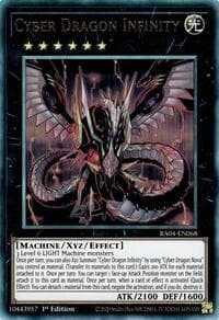 Cyber Dragon Infinity (PUR) - Quarter Century Stampede - YuGiOh card
