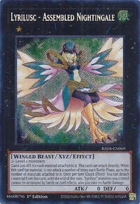Lyrilusc - Assembled Nightingale (Secret Rare) - Quarter Century Stampede - YuGiOh card