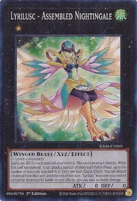 Lyrilusc - Assembled Nightingale - Quarter Century Stampede - YuGiOh card