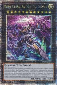 Divine Arsenal AA-ZEUS - Sky Thunder (New Art) (Quarter Century Secret Rare) - Quarter Century Stampede - YuGiOh card