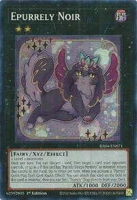 Epurrely Noir - Quarter Century Stampede - YuGiOh card