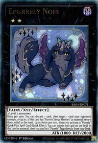 Epurrely Noir (PUR) - Quarter Century Stampede - YuGiOh card
