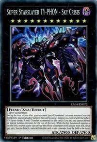 Super Starslayer TY-PHON - Sky Crisis (PCR) - Quarter Century Stampede - YuGiOh card