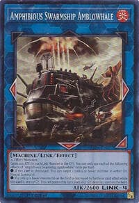 Amphibious Swarmship Amblowhale - Quarter Century Stampede - YuGiOh card