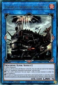 Amphibious Swarmship Amblowhale (PUR) - Quarter Century Stampede - YuGiOh card