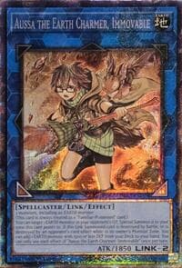 Aussa the Earth Charmer, Immovable (PCR) - Quarter Century Stampede - YuGiOh card