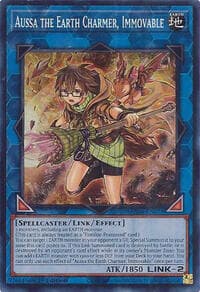 Aussa the Earth Charmer, Immovable - Quarter Century Stampede - YuGiOh card