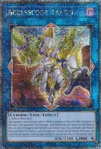 Accesscode Talker (New Art) (Quarter Century Secret Rare) - Quarter Century Stampede - YuGiOh card