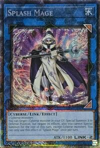 Splash Mage (PCR) - Quarter Century Stampede - YuGiOh card
