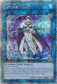 Splash Mage (Quarter Century Secret Rare) - Quarter Century Stampede - YuGiOh card