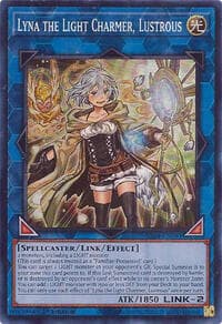 Lyna the Light Charmer, Lustrous - Quarter Century Stampede - YuGiOh card