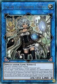 Lyna the Light Charmer, Lustrous (PUR) - Quarter Century Stampede - YuGiOh card