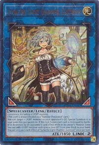 Lyna the Light Charmer, Lustrous (UR) - Quarter Century Stampede - YuGiOh card